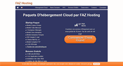 Desktop Screenshot of fazhosting.com